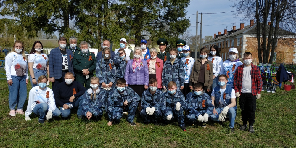 В Новолеушинском сельском поселении был заложен «Сад Памяти».